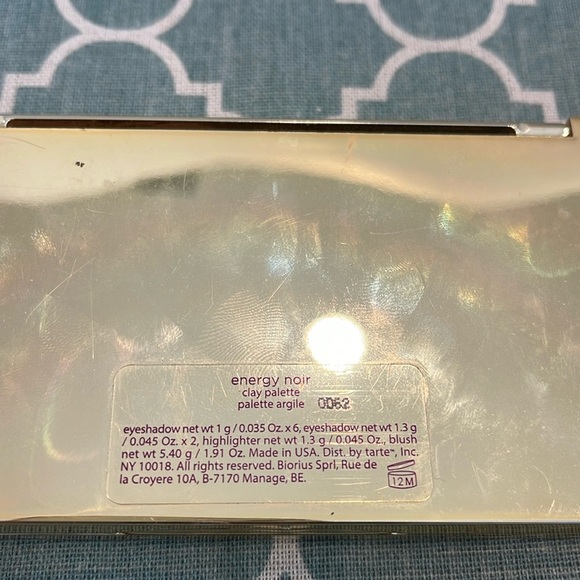 Tarte Energy Noir Clay Eye And Cheek Palette | 0.035 Oz x 6 | - Picture 5 of 5